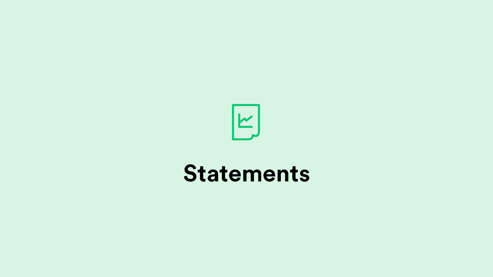 Statements preview image